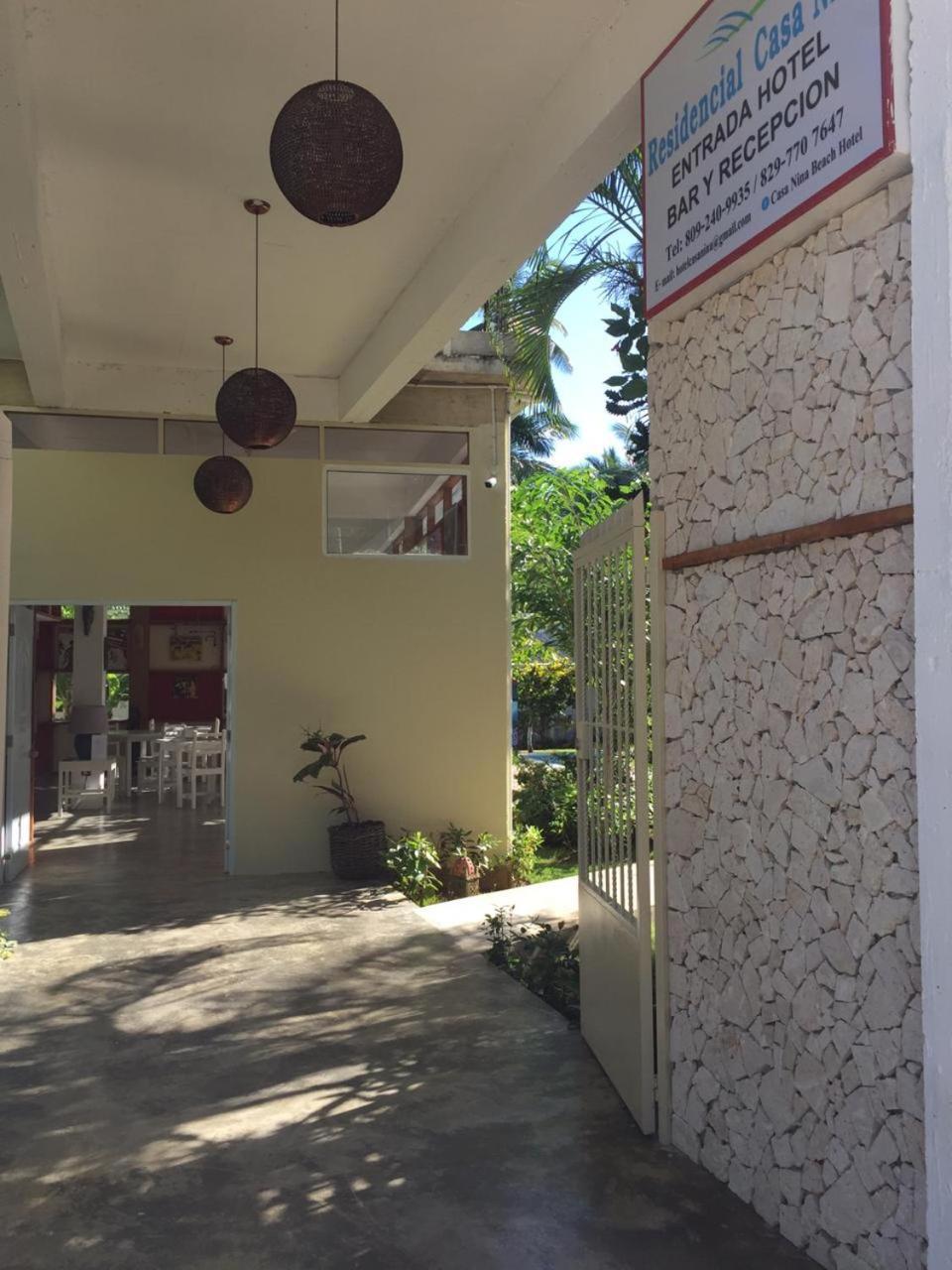 Beach Hotel Casa Nina Las Terrenas Ngoại thất bức ảnh